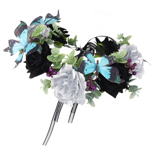 NPXUAMTJ Tag Der Deads Kopfbedeckung Blumenkronen Stirnband Mexikaner Festival Blumen Kopfstück Halloween Cincos Des Mayoes Kostüm Blumenkronen Stirnband NPXUAMTJ Tag Der Deads Kopfbedeckung Blumenkronen Stirnband Mexikaner Festival Blumen Kopfstück Halloween Cincos Des Mayoes Kostüm Blumenkronen Stirnband von NPXUAMTJ