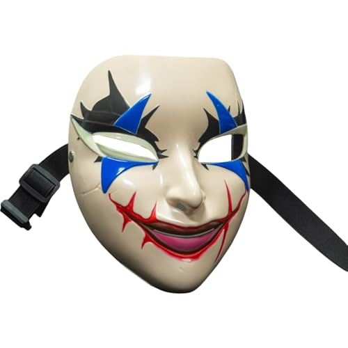 NPXUAMTJ Tanjiro Kamado Makomo Tanjiro Masquerade Halloween Cosplay Kostümprops Party Für Frauen Männer Geschenke Kamado von NPXUAMTJ