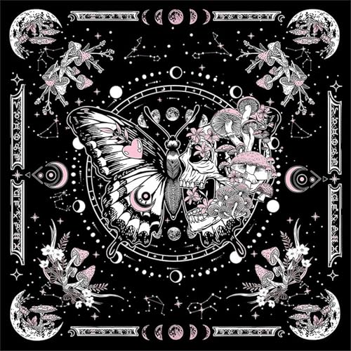NPXUAMTJ Tarot Tischtuch Metaphysischer Brettspiel Mat Pendel Gottesdienste Altäre Tischdecke Brettspielkartenpolster von NPXUAMTJ
