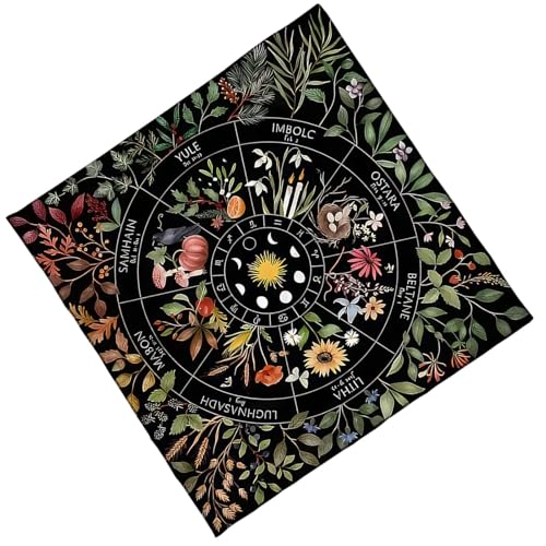 NPXUAMTJ Weiche Samt Tarots Lesen Stoff Buntes Muster Verblassen Resistente Tischdecke Leicht Wartung Spiritueller Gebrauch Portables Tarot Tuch NPXUAMTJ Weiche Samt Tarots Lesen Stoff Buntes Muster Verblassen Resistente Tischdecke Leicht Wartung Spiritueller Gebrauch Portables Tarot Tuch von NPXUAMTJ