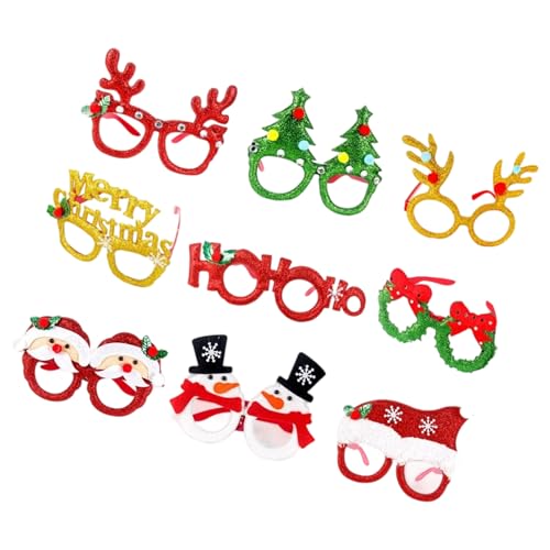 NPXUAMTJ Wiederverwendbares Weihnachtsbrillen Komfortabler Rahmen Für Cosplay Und Urlaubsfeiern Weihnachtsfeier Accessoires NPXUAMTJ Wiederverwendbares Weihnachtsbrillen Komfortabler Rahmen Für Cosplay Und Urlaubsfeiern Weihnachtsfeier Accessoires von NPXUAMTJ
