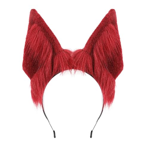 Soft Plüsch Tierisches Ohrstirnband Praktische Cosplay Accessoire Fashion Kostüm Kopfstück Für Rollenspiele Komfortable Rollenspiele Stirnband von NPXUAMTJ