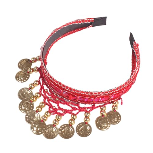 NPYQ ETHNISCHE Bauchtanz Kopfbedeckung Elegante Goldmünze Quasten Haarband Für Bühnenaufführungen Und Kulturelle Eventfeierlichkeiten NPYQ ETHNISCHE Bauchtanz Kopfbedeckung Elegante Goldmünze Quasten Haarband Für Bühnenaufführungen Und Kulturelle Eventfeierlichkeiten von NPYQ