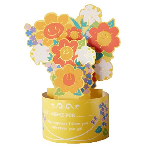 NPYQ Sonnenblume 3D Geburtstags Blumenkarte Für Geburtstagskarten Bunte Blumen Themenkarte 3D Mit Lichterketten NPYQ Sonnenblume 3D Geburtstags Blumenkarte Für Geburtstagskarten Bunte Blumen Themenkarte 3D Mit Lichterketten von NPYQ