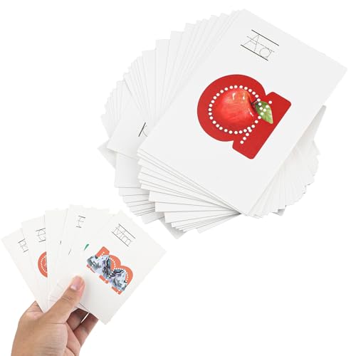 26-teilige Lernkarten zur Buchstabenerkennung, Alphabet Karten Alphabet Entdeckerkarten mit Beleuchteten Buchstaben Lernkarten mit beleuchteten Buchstaben Lernkarten 26-teilige Lernkarten zur Buchstabenerkennung, Alphabet Karten Alphabet Entdeckerkarten mit Beleuchteten Buchstaben Lernkarten mit beleuchteten Buchstaben Lernkarten von NQEUEPN
