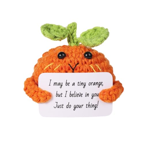 NQEUEPN Mini Lustig Positiv Orange, Kreativ Gehäkelte Orange Puppe Wolle Positive Gestrickte Früchte Positive Kartoffeln Positive Geschenke für Freunde Geburtstag Ermutigung Party Dekoration NQEUEPN Mini Lustig Positiv Orange, Kreativ Gehäkelte Orange Puppe Wolle Positive Gestrickte Früchte Positive Kartoffeln Positive Geschenke für Freunde Geburtstag Ermutigung Party Dekoration von NQEUEPN