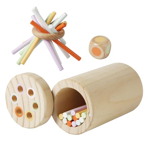 NQEUEPN Montessori Spielzeug für Kleinkinder, Feinmotorik Spielzeug für 1-3 Jährige Kind aus Holz Motorikspielzeug Feinmotorik Spielzeug Lernspielzeug für Kleinkinder Jungen und Mädchen Geschenke von NQEUEPN