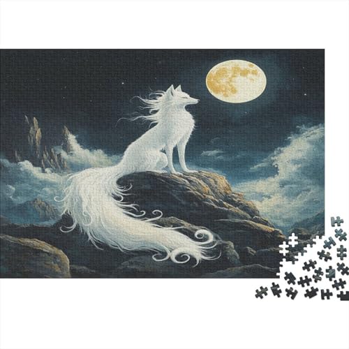 Fuchs Jigsaw Puzzle 1000 Pieces Intellectual Challenge Unique Gift Wood Eco-Friendly Materials Exhibition for Adults 1000pcs (75x50cm) von NQHXLRUDC