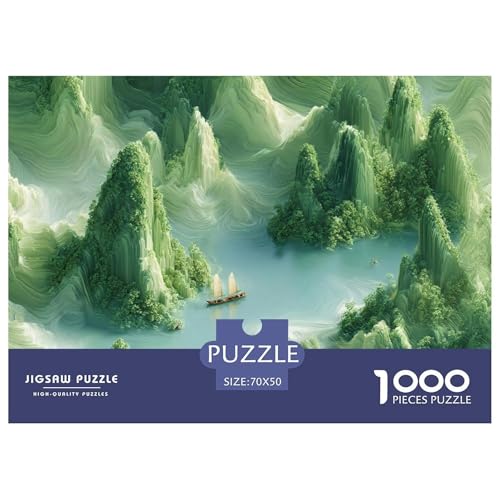 Berge Puzzle 1000 Teile Herausforderungsspielzeug Erwachsene Und Ab 12 Jahren Segelboot Puzzlespiel Familienbildungsspiel Geschenk Für Home Dekoration 70x50cm 1000pcs Berge Puzzle 1000 Teile Herausforderungsspielzeug Erwachsene Und Ab 12 Jahren Segelboot Puzzlespiel Familienbildungsspiel Geschenk Für Home Dekoration 70x50cm 1000pcs von NQLIQOZKD