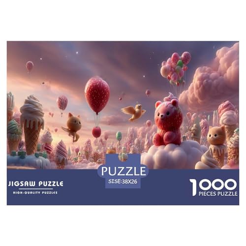 Bonbon Puzzle 1000 Teile Herausforderungsspielzeug Erwachsene Und Kinder Paradies Kreatives Puzzle Bildungsherausforderung Entspannung Geschenk Für Home Dekoration 38x26cm 1000pcs Bonbon Puzzle 1000 Teile Herausforderungsspielzeug Erwachsene Und Kinder Paradies Kreatives Puzzle Bildungsherausforderung Entspannung Geschenk Für Home Dekoration 38x26cm 1000pcs von NQLIQOZKD