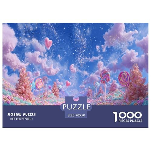 Bonbon Puzzle 1000 Teile Herausforderungsspielzeug Erwachsene Und Kinder Traumhaft Unmögliches Puzzle Familienbildungsspiel Geschenk Für Home Dekoration 70x50cm 1000pcs Bonbon Puzzle 1000 Teile Herausforderungsspielzeug Erwachsene Und Kinder Traumhaft Unmögliches Puzzle Familienbildungsspiel Geschenk Für Home Dekoration 70x50cm 1000pcs von NQLIQOZKD