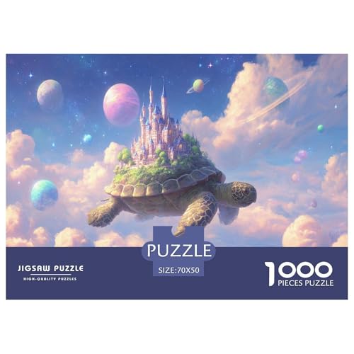 Burg Puzzle 1000 Teile Herausforderungsspielzeug Erwachsene Und Ab 12 Jahren Schildkröteninsel Kreatives Puzzle Bildungsherausforderung Geschenk Für Home Dekoration 70x50cm 1000pcs Burg Puzzle 1000 Teile Herausforderungsspielzeug Erwachsene Und Ab 12 Jahren Schildkröteninsel Kreatives Puzzle Bildungsherausforderung Geschenk Für Home Dekoration 70x50cm 1000pcs von NQLIQOZKD