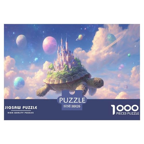 Burg Puzzle 1000 Teile Herausforderungsspielzeug Erwachsene Und Ab 12 Jahren Schildkröteninsel Puzzlespiel Familienbildungsspiel Geschenk Für Home Dekoration 38x26cm 1000pcs Burg Puzzle 1000 Teile Herausforderungsspielzeug Erwachsene Und Ab 12 Jahren Schildkröteninsel Puzzlespiel Familienbildungsspiel Geschenk Für Home Dekoration 38x26cm 1000pcs von NQLIQOZKD