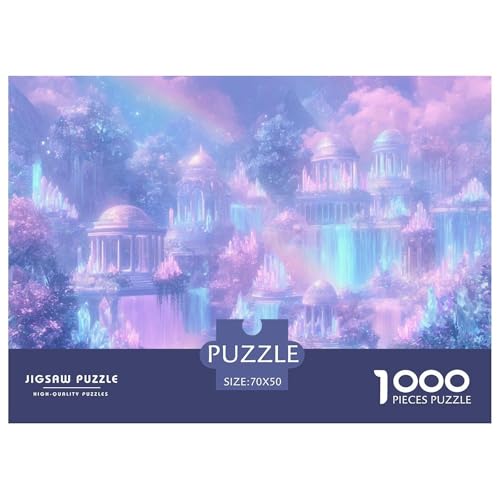 Burg Puzzle 1000 Teile Herausforderungsspielzeug Für Erwachsene Kristall Kreatives Puzzle Familienbildungsspiel Geschenk Für Home Dekoration 70x50cm 1000pcs Burg Puzzle 1000 Teile Herausforderungsspielzeug Für Erwachsene Kristall Kreatives Puzzle Familienbildungsspiel Geschenk Für Home Dekoration 70x50cm 1000pcs von NQLIQOZKD