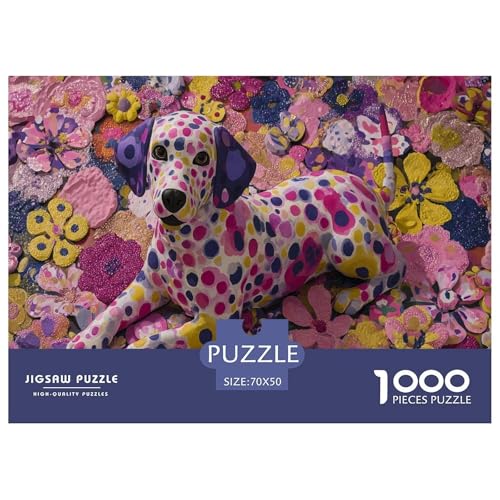 Dalmatiner Puzzle 1000 Teile Herausforderungsspielzeug Erwachsene Und Ab 12 Jahren Kunst Puzzlespiel Familienbildungsspiel Bildungsherausforderung Geschenk Für Home Dekoration 70x50cm 1000pcs Dalmatiner Puzzle 1000 Teile Herausforderungsspielzeug Erwachsene Und Ab 12 Jahren Kunst Puzzlespiel Familienbildungsspiel Bildungsherausforderung Geschenk Für Home Dekoration 70x50cm 1000pcs von NQLIQOZKD