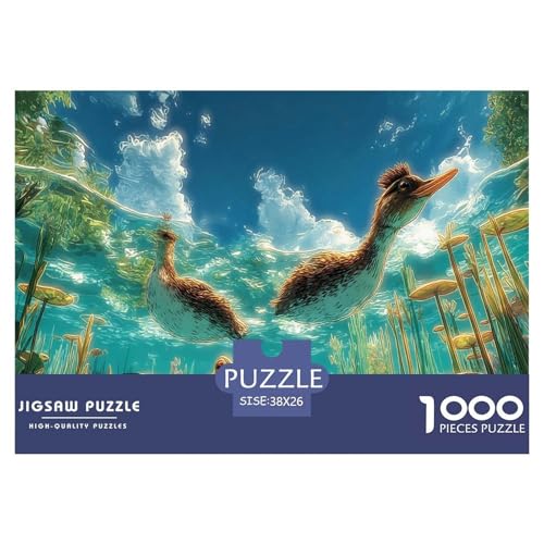 Ente Puzzle 1000 Teile Herausforderungsspielzeug Für Erwachsene Frosch Puzzlespiel Familienbildungsspiel Geschenk Für Home Dekoration 38x26cm 1000pcs Ente Puzzle 1000 Teile Herausforderungsspielzeug Für Erwachsene Frosch Puzzlespiel Familienbildungsspiel Geschenk Für Home Dekoration 38x26cm 1000pcs von NQLIQOZKD