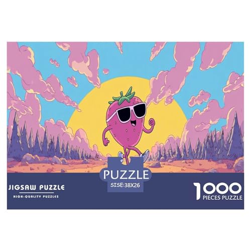 Erdbeere Puzzle 1000 Teiliges Herausforderungsspielzeug Erwachsene Und Ab 12 Jahren Laufen Puzzlespiel Familienbildungsspiel Geschenk Für Home Dekoration 38x26cm 1000pcs Erdbeere Puzzle 1000 Teiliges Herausforderungsspielzeug Erwachsene Und Ab 12 Jahren Laufen Puzzlespiel Familienbildungsspiel Geschenk Für Home Dekoration 38x26cm 1000pcs von NQLIQOZKD