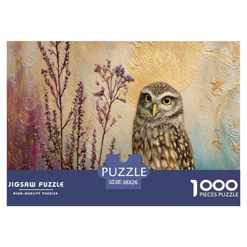 Eule Puzzle 1000 Teiliges Herausforderungsspielzeug Erwachsene Und Ab 12 Jahren Blume Kreatives Familienbildungsspiel Geschenk Für Home Dekoration 38x26cm 1000pcs Eule Puzzle 1000 Teiliges Herausforderungsspielzeug Erwachsene Und Ab 12 Jahren Blume Kreatives Familienbildungsspiel Geschenk Für Home Dekoration 38x26cm 1000pcs von NQLIQOZKD