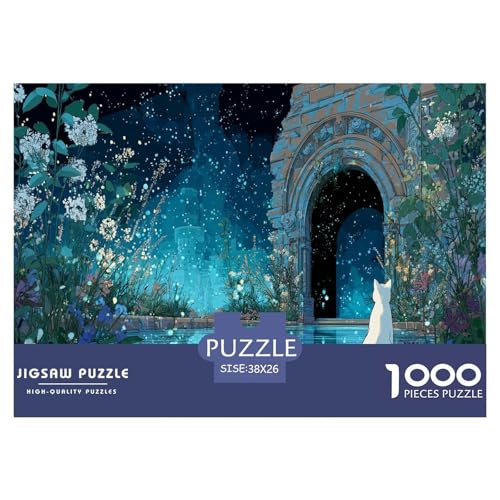 Garten Puzzle 1000 Teiliges Herausforderungsspielzeug Erwachsene Und Ab 12 Jahren Katze Familienfreizeit Puzzle Bildungsherausforderung Geschenk Für Home Dekoration 38x26cm 1000pcs Garten Puzzle 1000 Teiliges Herausforderungsspielzeug Erwachsene Und Ab 12 Jahren Katze Familienfreizeit Puzzle Bildungsherausforderung Geschenk Für Home Dekoration 38x26cm 1000pcs von NQLIQOZKD