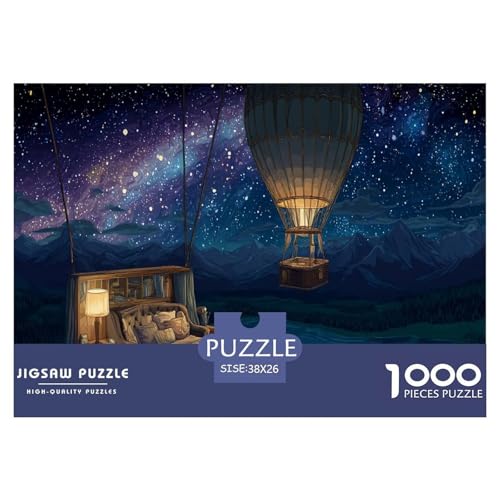 Heißluftballon Puzzle 1000 Teiliges Herausforderungsspielzeug Erwachsene Und Kinder Sternenhimmel Unmögliches Puzzle Bildungsherausforderung Entspannung Geschenk Für Home Dekoration 38x26cm 1000pcs Heißluftballon Puzzle 1000 Teiliges Herausforderungsspielzeug Erwachsene Und Kinder Sternenhimmel Unmögliches Puzzle Bildungsherausforderung Entspannung Geschenk Für Home Dekoration 38x26cm 1000pcs von NQLIQOZKD