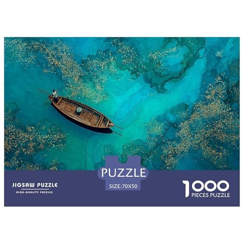 Holzboot Puzzle 1000 Teiliges Puzzle Herausforderungsspielzeug Für Erwachsene See Puzzlespiel Bildungsherausforderung Kreativ Geschenk Für Home Dekoration 70x50cm 1000pcs Holzboot Puzzle 1000 Teiliges Puzzle Herausforderungsspielzeug Für Erwachsene See Puzzlespiel Bildungsherausforderung Kreativ Geschenk Für Home Dekoration 70x50cm 1000pcs von NQLIQOZKD