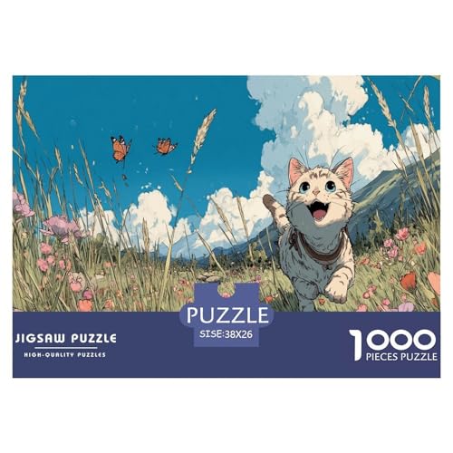 Kätzchen Puzzle 1000 Teile Herausforderungsspielzeug Erwachsene Und Kinder Steppe Puzzlespiel Bildungsherausforderung Familienfreizeit Geschenk Für Home Dekoration 38x26cm 1000pcs Kätzchen Puzzle 1000 Teile Herausforderungsspielzeug Erwachsene Und Kinder Steppe Puzzlespiel Bildungsherausforderung Familienfreizeit Geschenk Für Home Dekoration 38x26cm 1000pcs von NQLIQOZKD