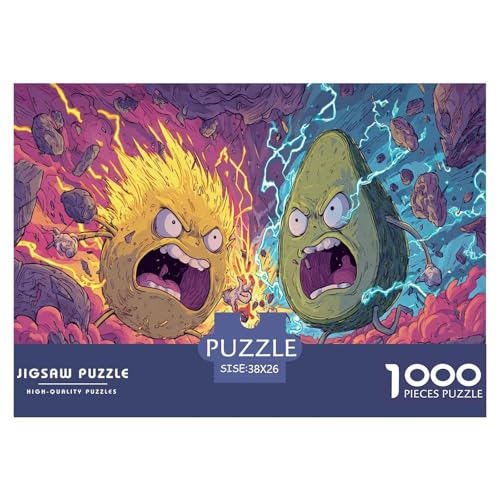 Kartoffel Puzzle 1000 Teiliges Herausforderungsspielzeug Erwachsene Und Ab 12 Jahren Avocado Familienfreizeit Puzzle Bildungsherausforderung Geschenk Für Home Dekoration 38x26cm 1000pcs Kartoffel Puzzle 1000 Teiliges Herausforderungsspielzeug Erwachsene Und Ab 12 Jahren Avocado Familienfreizeit Puzzle Bildungsherausforderung Geschenk Für Home Dekoration 38x26cm 1000pcs von NQLIQOZKD