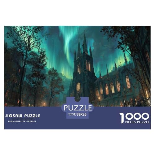 Kirche Puzzle 1000 Teiliges Herausforderungsspielzeug Erwachsene Und Ab 12 Jahren Nordlicht Unmögliches Puzzle Familienbildungsspiel Entspannung Geschenk Für Home Dekoration 38x26cm 1000pcs Kirche Puzzle 1000 Teiliges Herausforderungsspielzeug Erwachsene Und Ab 12 Jahren Nordlicht Unmögliches Puzzle Familienbildungsspiel Entspannung Geschenk Für Home Dekoration 38x26cm 1000pcs von NQLIQOZKD
