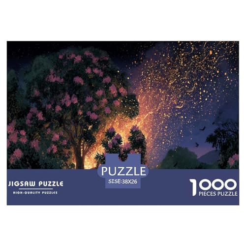Kirschblütenbaum Puzzle Für Erwachsene Und Kinder 1000 Teile Herausforderungsspielzeug Sternenhimmel Puzzlespiel Familienbildungsspiel Geschenk Für Home Dekoration 38x26cm 1000pcs Kirschblütenbaum Puzzle Für Erwachsene Und Kinder 1000 Teile Herausforderungsspielzeug Sternenhimmel Puzzlespiel Familienbildungsspiel Geschenk Für Home Dekoration 38x26cm 1000pcs von NQLIQOZKD