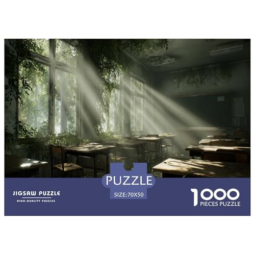 Klassenzimmer Puzzle 1000 Teile Herausforderungsspielzeug Erwachsene Und Ab 12 Jahren Geheimnis Familienfreizeit Puzzle Bildungsspiel Geschenk Für Home Dekoration 70x50cm 1000pcs Klassenzimmer Puzzle 1000 Teile Herausforderungsspielzeug Erwachsene Und Ab 12 Jahren Geheimnis Familienfreizeit Puzzle Bildungsspiel Geschenk Für Home Dekoration 70x50cm 1000pcs von NQLIQOZKD