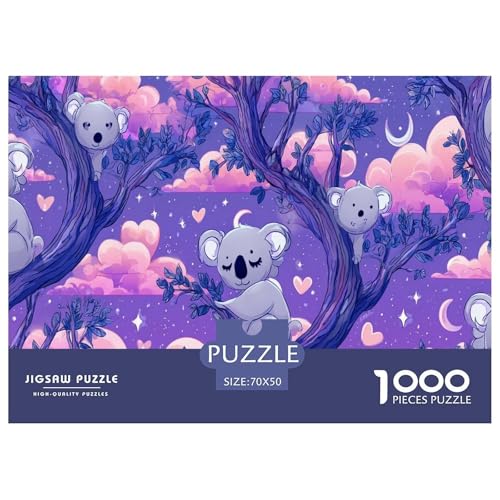 Koala Puzzle 1000 Teile Herausforderungsspielzeug Erwachsene Und Ab 12 Jahren Fee Tale Unmögliches Puzzle Familienbildungsspiel Entspannung Geschenk Für Home Dekoration 70x50cm 1000pcs Koala Puzzle 1000 Teile Herausforderungsspielzeug Erwachsene Und Ab 12 Jahren Fee Tale Unmögliches Puzzle Familienbildungsspiel Entspannung Geschenk Für Home Dekoration 70x50cm 1000pcs von NQLIQOZKD