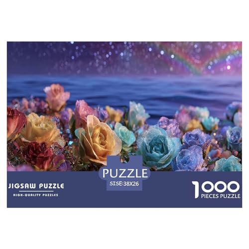 Kristall Puzzle 1000 Teile Herausforderungsspielzeug Erwachsene Und Kinder Rose Unmögliches Puzzle Bildungsherausforderung Entspannung Geschenk Für Home Dekoration 38x26cm 1000pcs Kristall Puzzle 1000 Teile Herausforderungsspielzeug Erwachsene Und Kinder Rose Unmögliches Puzzle Bildungsherausforderung Entspannung Geschenk Für Home Dekoration 38x26cm 1000pcs von NQLIQOZKD