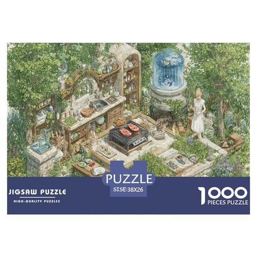 Küche Puzzle 1000 Teile Herausforderungsspielzeug Für Erwachsene Heilung Puzzlespiel Familienbildungsspiel Entspannung Geschenk Für Home Dekoration 38x26cm 1000pcs Küche Puzzle 1000 Teile Herausforderungsspielzeug Für Erwachsene Heilung Puzzlespiel Familienbildungsspiel Entspannung Geschenk Für Home Dekoration 38x26cm 1000pcs von NQLIQOZKD