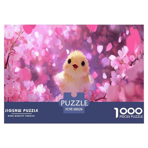 Küken Puzzle 1000 Teile Herausforderungsspielzeug Für Erwachsene Kirschblüte Unmögliches Puzzle Bildungsherausforderung Geschenk Für Home Dekoration 38x26cm 1000pcs Küken Puzzle 1000 Teile Herausforderungsspielzeug Für Erwachsene Kirschblüte Unmögliches Puzzle Bildungsherausforderung Geschenk Für Home Dekoration 38x26cm 1000pcs von NQLIQOZKD