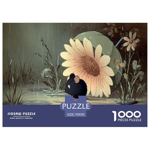 Maus Puzzle 1000 Teile Herausforderungsspielzeug Erwachsene Und Ab 12 Jahren Sonneblume Kreatives Puzzle Familienbildungsspiel Bildungsherausforderung Geschenk Für Home Dekoration 70x50cm 1000pcs Maus Puzzle 1000 Teile Herausforderungsspielzeug Erwachsene Und Ab 12 Jahren Sonneblume Kreatives Puzzle Familienbildungsspiel Bildungsherausforderung Geschenk Für Home Dekoration 70x50cm 1000pcs von NQLIQOZKD