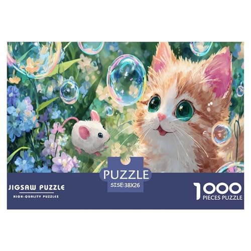 Maus Puzzle 1000 Teile Herausforderungsspielzeug Erwachsene Und Kinder Katze Puzzlespiel Familienbildungsspiel Geschenk Für Home Dekoration 38x26cm 1000pcs Maus Puzzle 1000 Teile Herausforderungsspielzeug Erwachsene Und Kinder Katze Puzzlespiel Familienbildungsspiel Geschenk Für Home Dekoration 38x26cm 1000pcs von NQLIQOZKD
