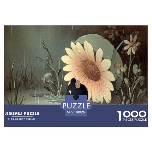Maus Puzzle 1000 Teiliges Herausforderungsspielzeug Erwachsene Und Ab 12 Jahren Sonneblume Unmögliches Familienbildungsspiel Entspannung Geschenk Für Home Dekoration 38x26cm 1000pcs Maus Puzzle 1000 Teiliges Herausforderungsspielzeug Erwachsene Und Ab 12 Jahren Sonneblume Unmögliches Familienbildungsspiel Entspannung Geschenk Für Home Dekoration 38x26cm 1000pcs von NQLIQOZKD