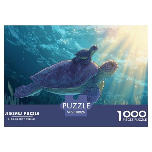 Meeresschildkröte Puzzle 1000 Teile Herausforderungsspielzeug Erwachsene Und Ab 12 Jahren Ozean Kreatives Puzzle Familienbildungsspiel Geschenk Für Home Dekoration 38x26cm 1000pcs Meeresschildkröte Puzzle 1000 Teile Herausforderungsspielzeug Erwachsene Und Ab 12 Jahren Ozean Kreatives Puzzle Familienbildungsspiel Geschenk Für Home Dekoration 38x26cm 1000pcs von NQLIQOZKD