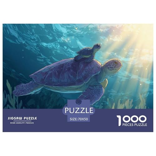 Meeresschildkröte Puzzle 1000 Teiliges Herausforderungsspielzeug Erwachsene Und Ab 12 Jahren Ozean Kreatives Puzzle Bildungsherausforderung Geschenk Für Home Dekoration 70x50cm 1000pcs Meeresschildkröte Puzzle 1000 Teiliges Herausforderungsspielzeug Erwachsene Und Ab 12 Jahren Ozean Kreatives Puzzle Bildungsherausforderung Geschenk Für Home Dekoration 70x50cm 1000pcs von NQLIQOZKD