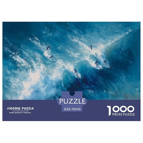 Meerwellen Puzzle 1000 Teile für Erwachsene Kinder Surferjunge Design Familienspiel Lernendes Puzzle Home Dekoration Geschenk 70x50cm 1000pcs Meerwellen Puzzle 1000 Teile für Erwachsene Kinder Surferjunge Design Familienspiel Lernendes Puzzle Home Dekoration Geschenk 70x50cm 1000pcs von NQLIQOZKD