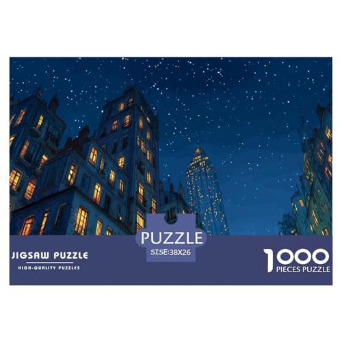 Metropole Puzzle 1000 Teile Herausforderungsspielzeug Erwachsene Und Kinder Sterne Kreatives Puzzle Familienbildungsspiel Geschenk Für Home Dekoration 38x26cm 1000pcs Metropole Puzzle 1000 Teile Herausforderungsspielzeug Erwachsene Und Kinder Sterne Kreatives Puzzle Familienbildungsspiel Geschenk Für Home Dekoration 38x26cm 1000pcs von NQLIQOZKD