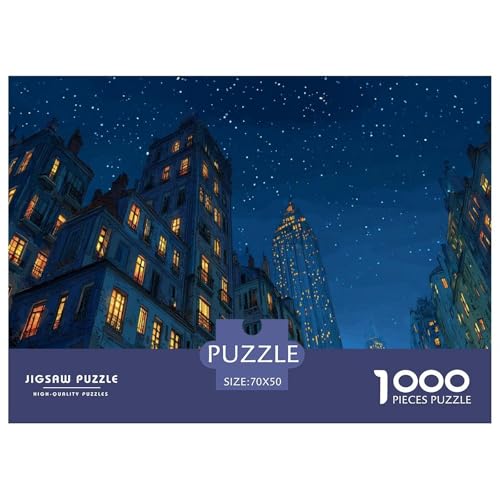 Metropole Puzzle 1000 Teiliges Herausforderungsspielzeug Erwachsene Und Ab 12 Jahren Sterne Kreatives Puzzle Bildungsherausforderung Entspannung Geschenk Für Home Dekoration 70x50cm 1000pcs Metropole Puzzle 1000 Teiliges Herausforderungsspielzeug Erwachsene Und Ab 12 Jahren Sterne Kreatives Puzzle Bildungsherausforderung Entspannung Geschenk Für Home Dekoration 70x50cm 1000pcs von NQLIQOZKD