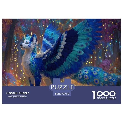 Mythisches Tier Puzzle 1000 Teiliges Herausforderungsspielzeug Für Erwachsene Wald Kreatives Puzzle Familienbildungsspiel Geschenk Für Home Dekoration 70x50cm 1000pcs Mythisches Tier Puzzle 1000 Teiliges Herausforderungsspielzeug Für Erwachsene Wald Kreatives Puzzle Familienbildungsspiel Geschenk Für Home Dekoration 70x50cm 1000pcs von NQLIQOZKD