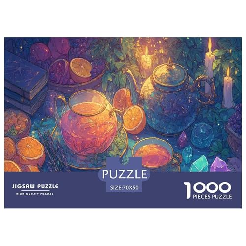 Nachmittagstee Puzzle 1000 Teiliges Herausforderungsspielzeug Für Erwachsene Kristall Unmögliches Puzzle Familienbildungsspiel Geschenk Für Home Dekoration 70x50cm 1000pcs Nachmittagstee Puzzle 1000 Teiliges Herausforderungsspielzeug Für Erwachsene Kristall Unmögliches Puzzle Familienbildungsspiel Geschenk Für Home Dekoration 70x50cm 1000pcs von NQLIQOZKD