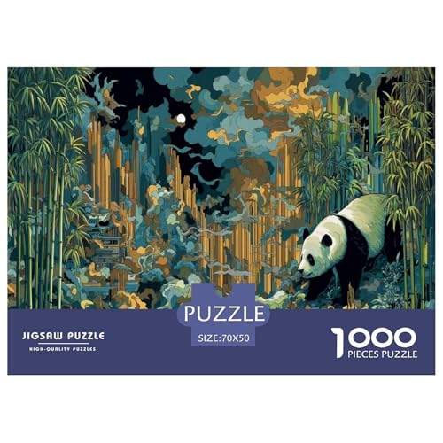 Panda Puzzle Für Erwachsene Und Kinder 1000 Teile Herausforderungsspielzeug Bambus Puzzlespiel Bildungsherausforderung Geschenk Für Home Dekoration 70x50cm 1000pcs Panda Puzzle Für Erwachsene Und Kinder 1000 Teile Herausforderungsspielzeug Bambus Puzzlespiel Bildungsherausforderung Geschenk Für Home Dekoration 70x50cm 1000pcs von NQLIQOZKD