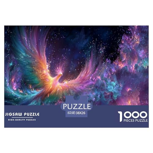 Phönix Puzzle 1000 Teile Herausforderungsspielzeug Erwachsene Und Kinder Nebel Kreatives Puzzle Familienbildungsspiel Geschenk Für Home Dekoration 38x26cm 1000pcs Phönix Puzzle 1000 Teile Herausforderungsspielzeug Erwachsene Und Kinder Nebel Kreatives Puzzle Familienbildungsspiel Geschenk Für Home Dekoration 38x26cm 1000pcs von NQLIQOZKD