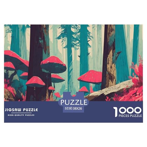 Pilz Puzzle 1000 Teiliges Herausforderungsspielzeug Für Erwachsene Fantastisch Kreatives Puzzle Bildungsherausforderung Entspannung Geschenk Für Home Dekoration 38x26cm 1000pcs Pilz Puzzle 1000 Teiliges Herausforderungsspielzeug Für Erwachsene Fantastisch Kreatives Puzzle Bildungsherausforderung Entspannung Geschenk Für Home Dekoration 38x26cm 1000pcs von NQLIQOZKD