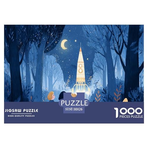 Rakete Puzzle 1000 Teile Herausforderungsspielzeug Erwachsene Und Ab 12 Jahren Wald Puzzlespiel Familienbildungsspiel Geschenk Für Home Dekoration 38x26cm 1000pcs Rakete Puzzle 1000 Teile Herausforderungsspielzeug Erwachsene Und Ab 12 Jahren Wald Puzzlespiel Familienbildungsspiel Geschenk Für Home Dekoration 38x26cm 1000pcs von NQLIQOZKD