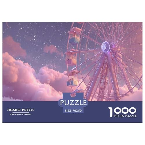 Riesenrad Puzzle 1000 Teile Herausforderungsspielzeug Erwachsene Und Kinder Romantik Familienfreizeit Puzzle Bildungsherausforderung Kreativ Geschenk Für Home Dekoration 70x50cm 1000pcs Riesenrad Puzzle 1000 Teile Herausforderungsspielzeug Erwachsene Und Kinder Romantik Familienfreizeit Puzzle Bildungsherausforderung Kreativ Geschenk Für Home Dekoration 70x50cm 1000pcs von NQLIQOZKD