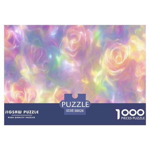 Rose Puzzle 1000 Teile Herausforderungsspielzeug Erwachsene Und Kinder Bunt Kreatives Puzzle Familienbildungsspiel Geschenk Für Home Dekoration 38x26cm 1000pcs Rose Puzzle 1000 Teile Herausforderungsspielzeug Erwachsene Und Kinder Bunt Kreatives Puzzle Familienbildungsspiel Geschenk Für Home Dekoration 38x26cm 1000pcs von NQLIQOZKD
